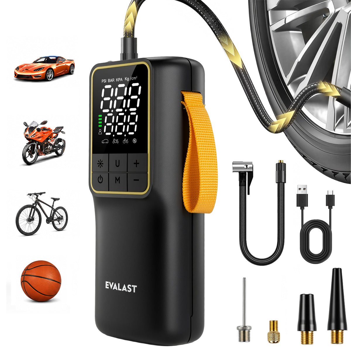 Long-Run 150 PSI Cordless Tire Inflator