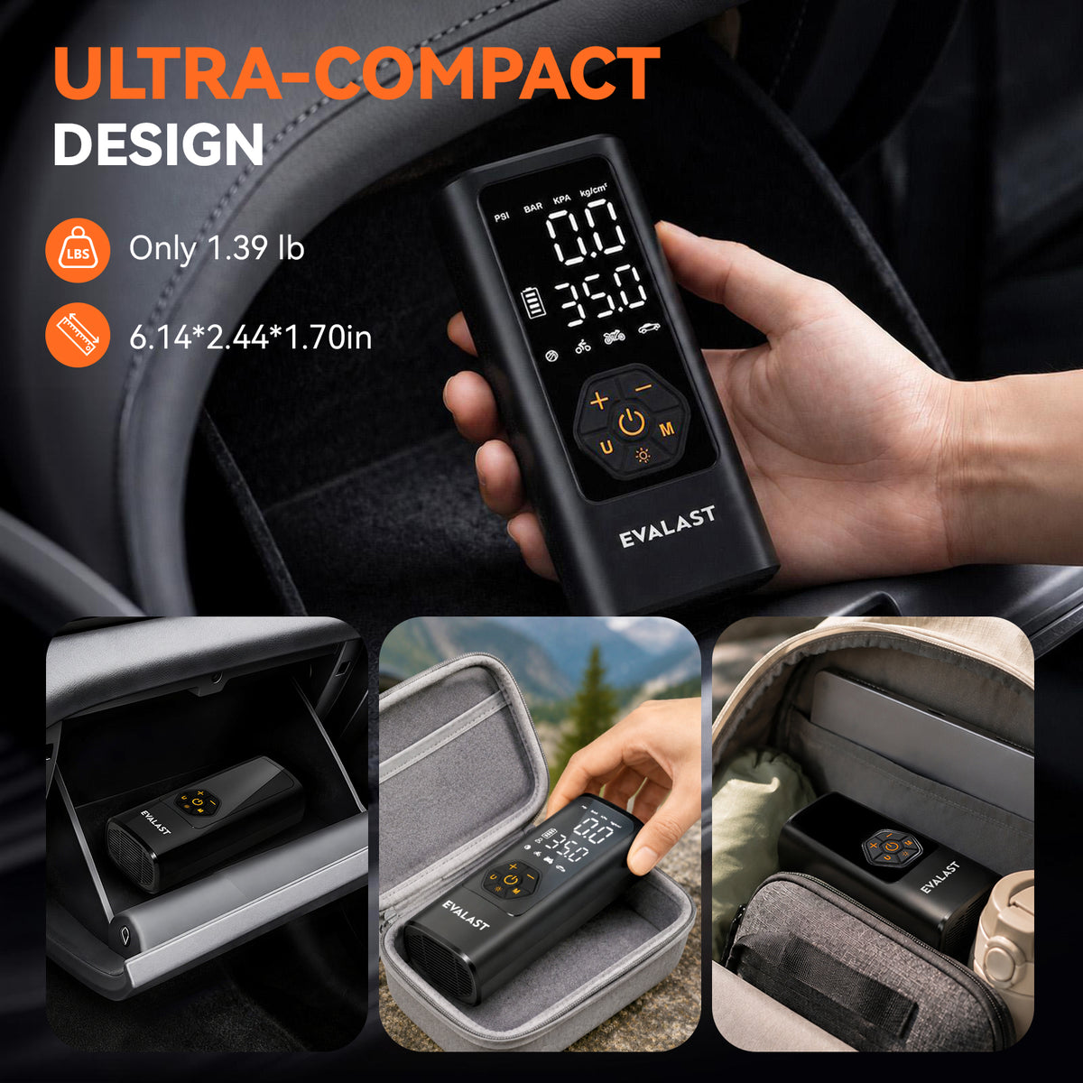 All-Round 150 PSI Cordless Tire Inflator