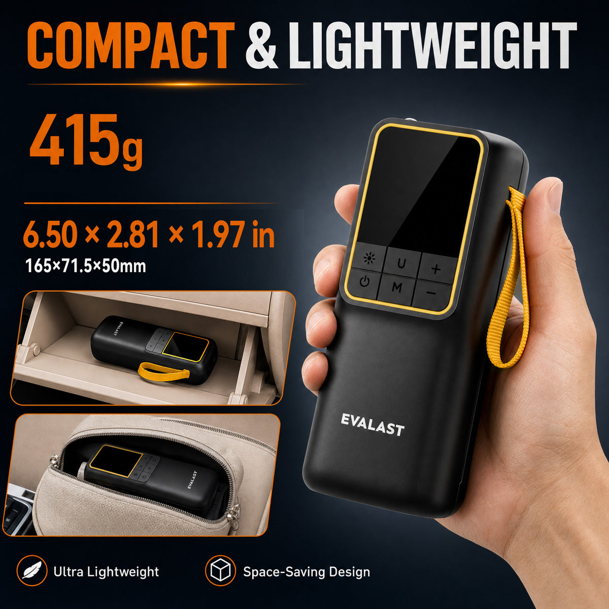 Long-Run 150 PSI Cordless Tire Inflator