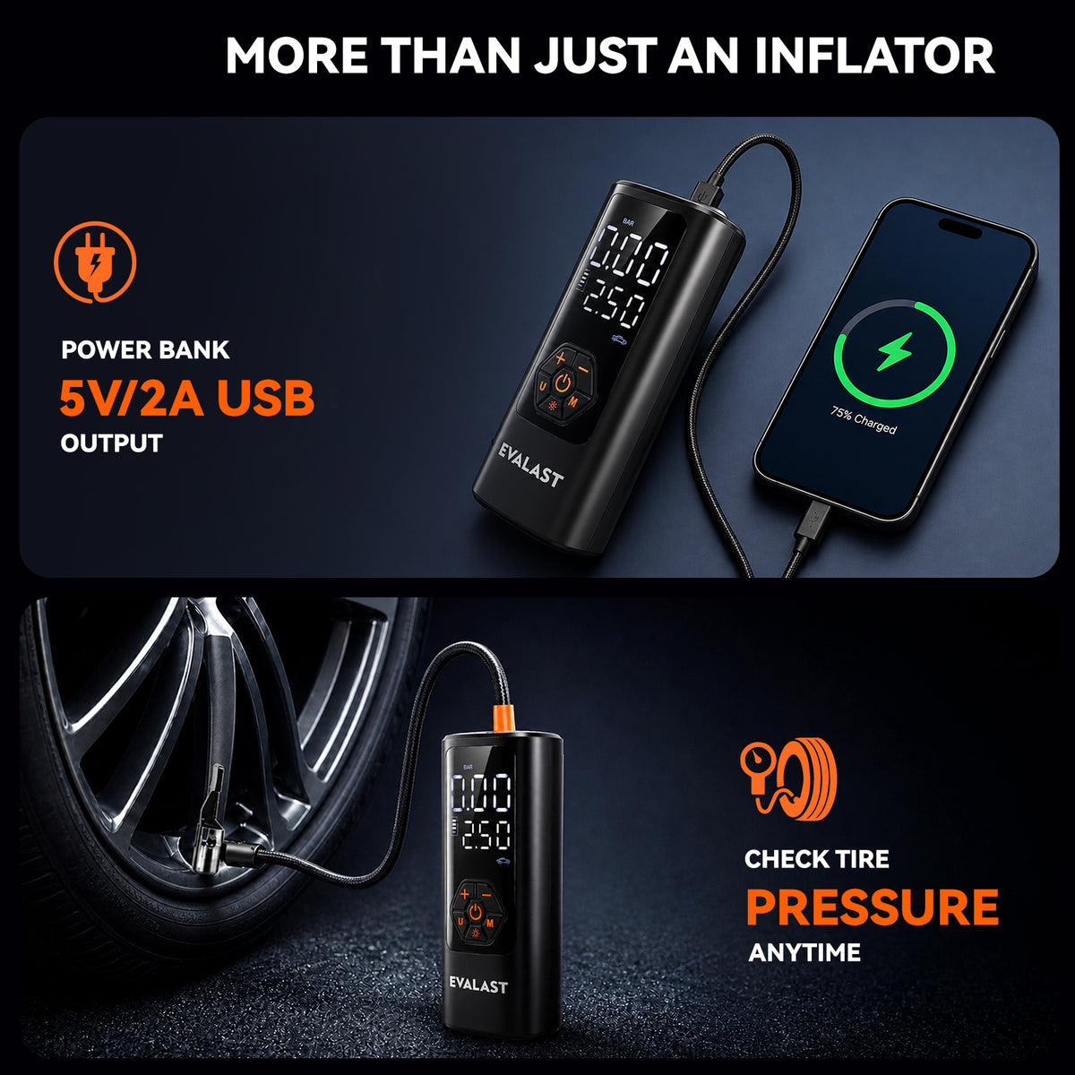 All-Round 150 PSI Cordless Tire Inflator